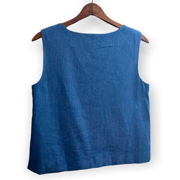 Ashro Cotton Blend Studded Cropped Top - Picture 5 of 5